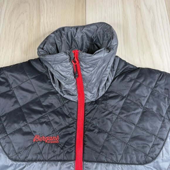 Bergans Of Norway Mens Gray Full Zip Hooded Uranostind Insulated Jacket Size S - Picture 4 of 13